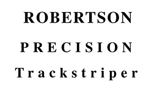 Robertson Precision Trackstriper Logo